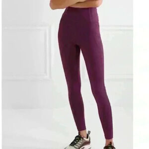 GIRLFRIEND Collective Compressive High Rise Leggings Plum Purple Size X-Small